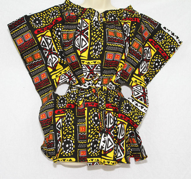 African Print Blouse 3