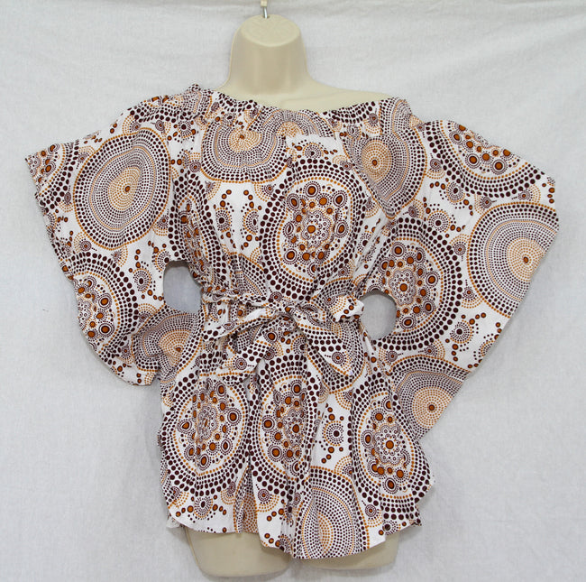 African Print Blouse 13