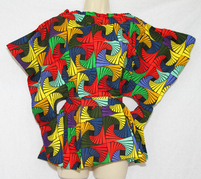 African Print Blouse 18