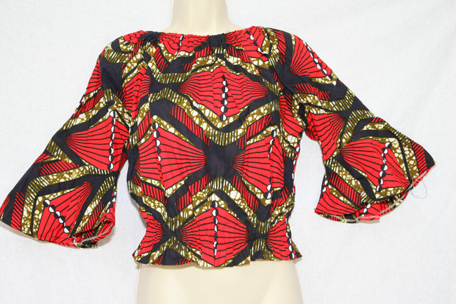 African Print Blouse 30