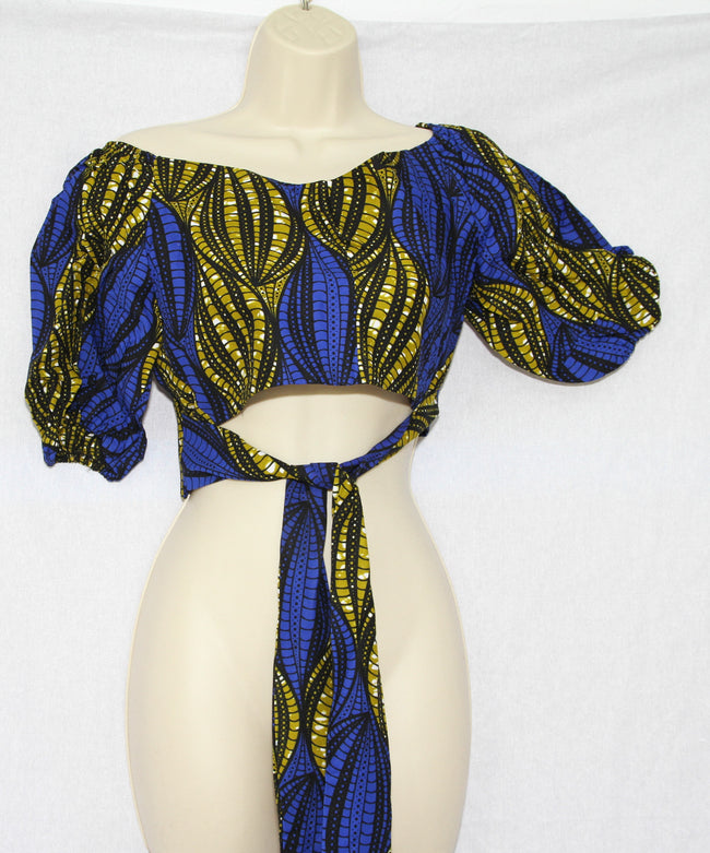 African Print Blouse 33