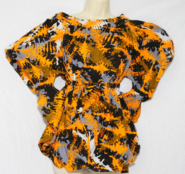 African Print Blouse 38