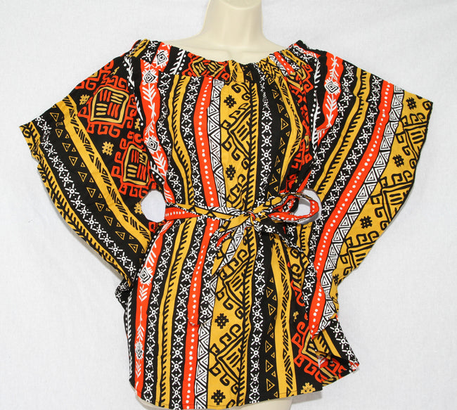 African Print Blouse 40