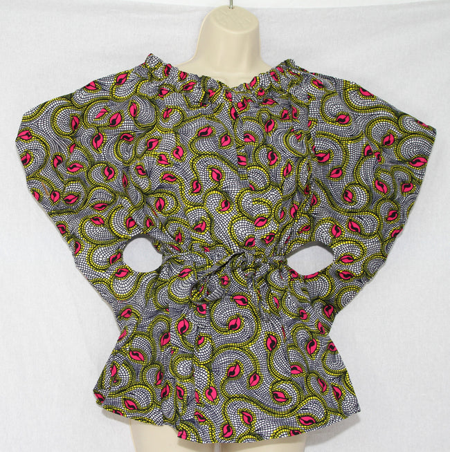 African Print Blouse 43