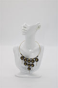 Black and Gold Necklace