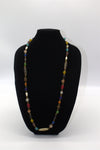 Long beaded necklace