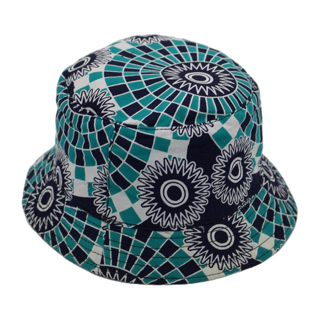 African Ethnic Tribal bucket hats, Multi colored tribal bucket hat, African Print Fisherman Hat